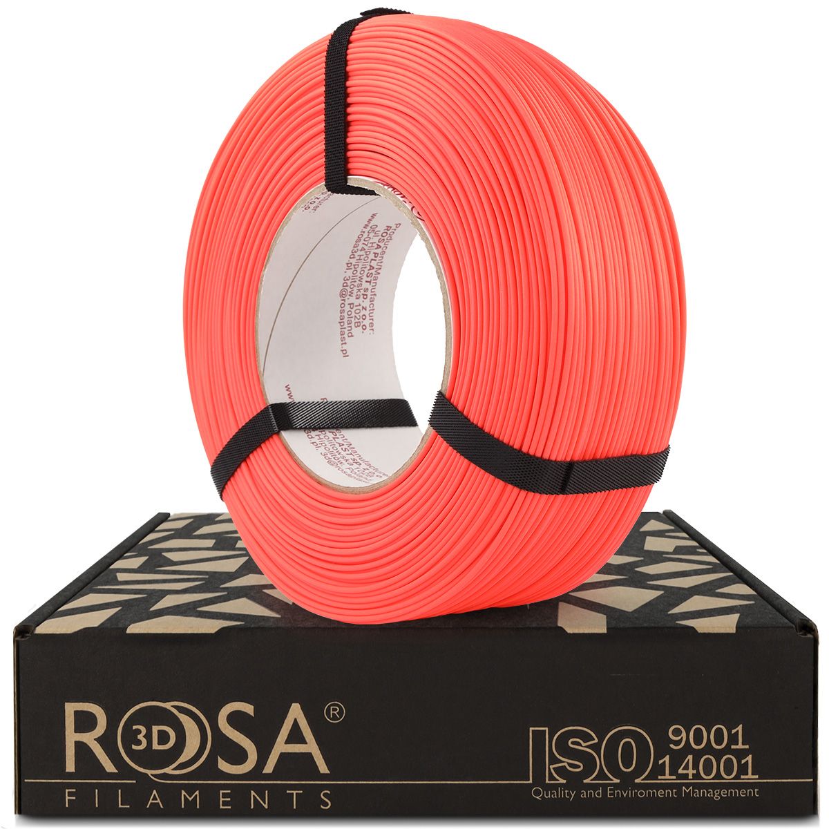 FILAMENT 3D ReFill PLA LW AERO Neon Orange ROSA3D Filaments