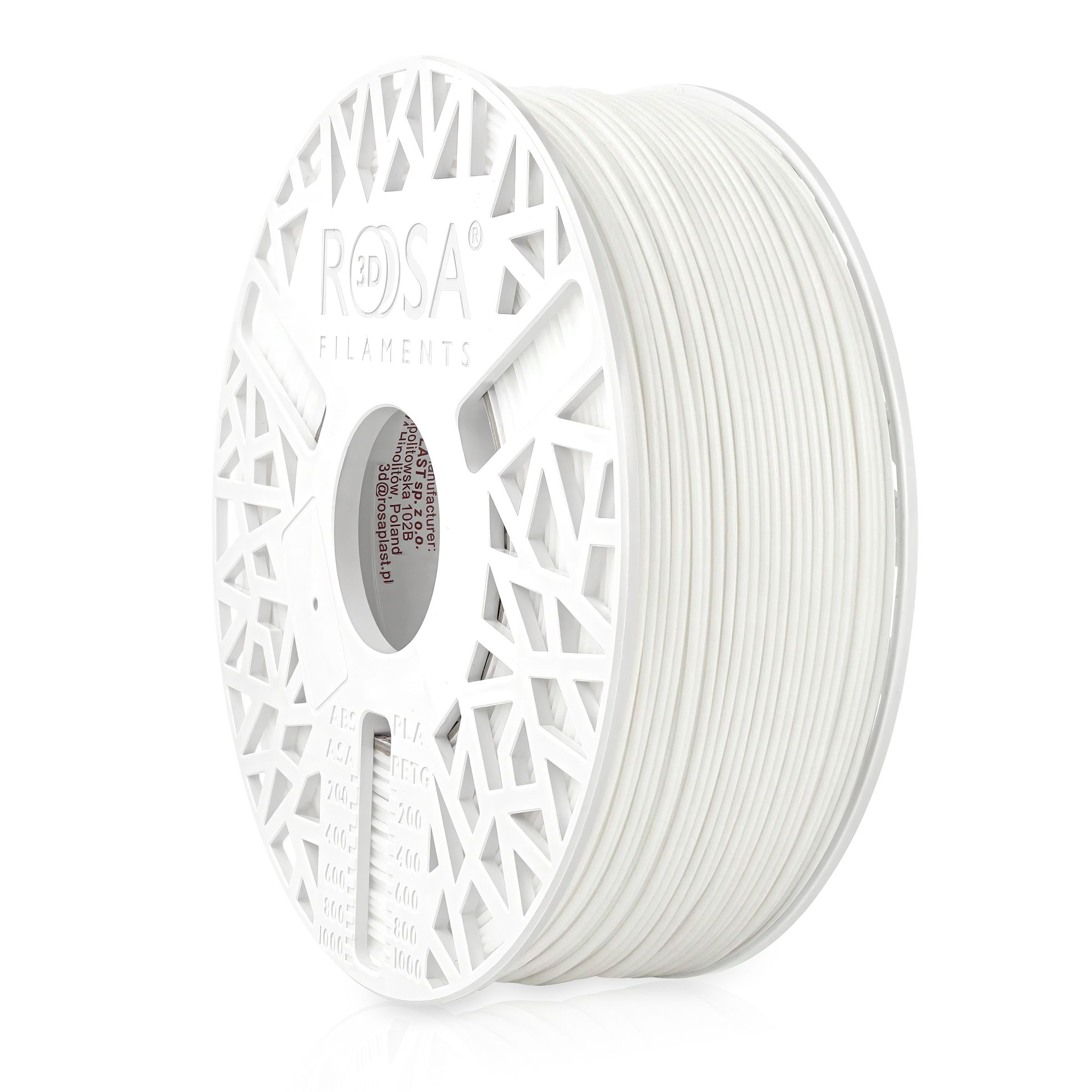 Rosa3D Rosa3D - HIPS High Impact - Natural White - 1.75 mm - 1 kg