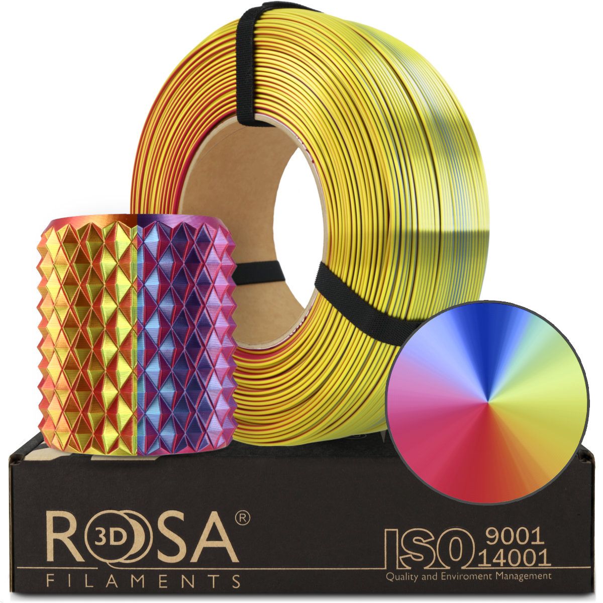 Filament PLA Magic Silk Carnival ROSA3D Filaments