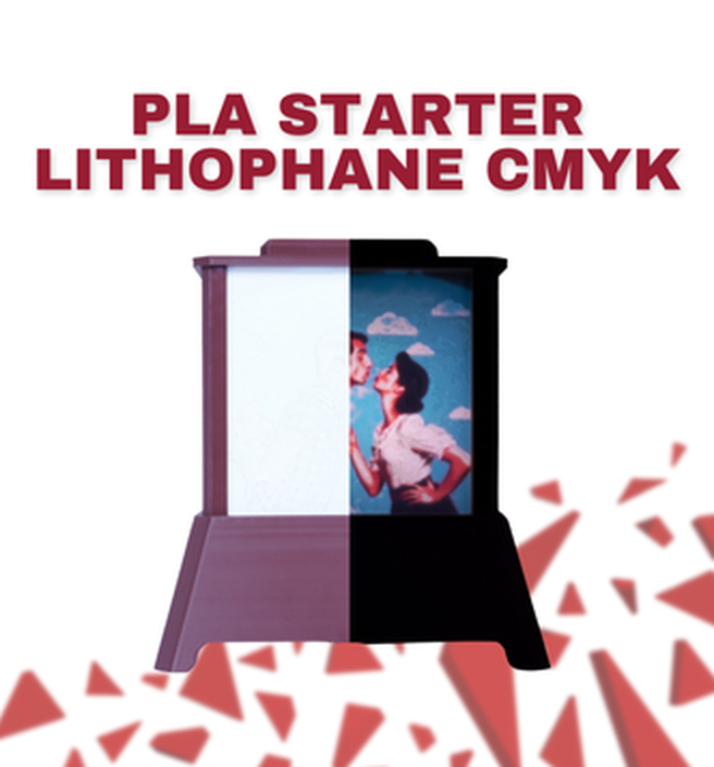PLA Starter Lithophane CMYK