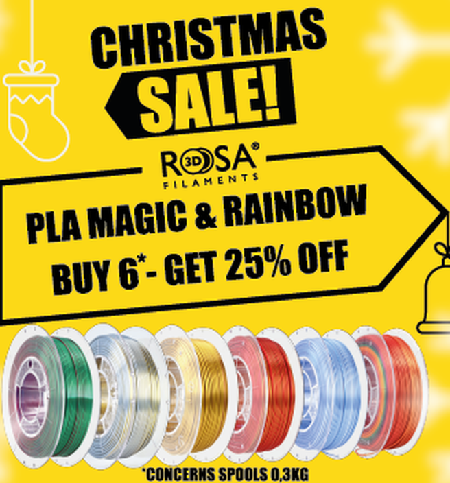 PLA MAGIC & PLA RAINBOW SMALL SPOOLS