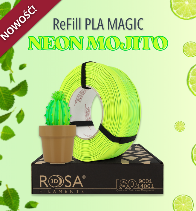 NOWOŚĆ! ReFill PLA Magic Mojito