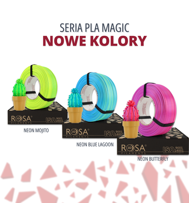 NOWOŚĆ! Nowe kolory ReFill PLA Magic