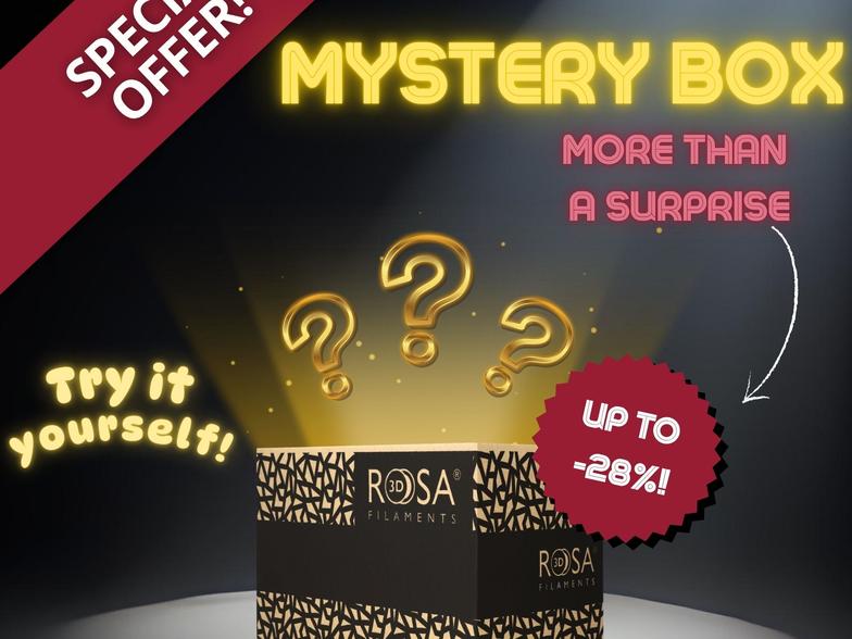 MYSTERY BOX - a set of filaments for 3D printing enthusiasts!