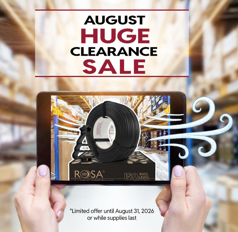 Huge August Clearance Sale