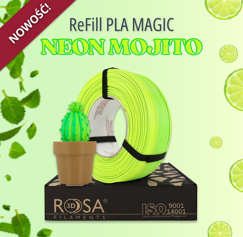 NOWOŚĆ! ReFill PLA Magic Mojito
