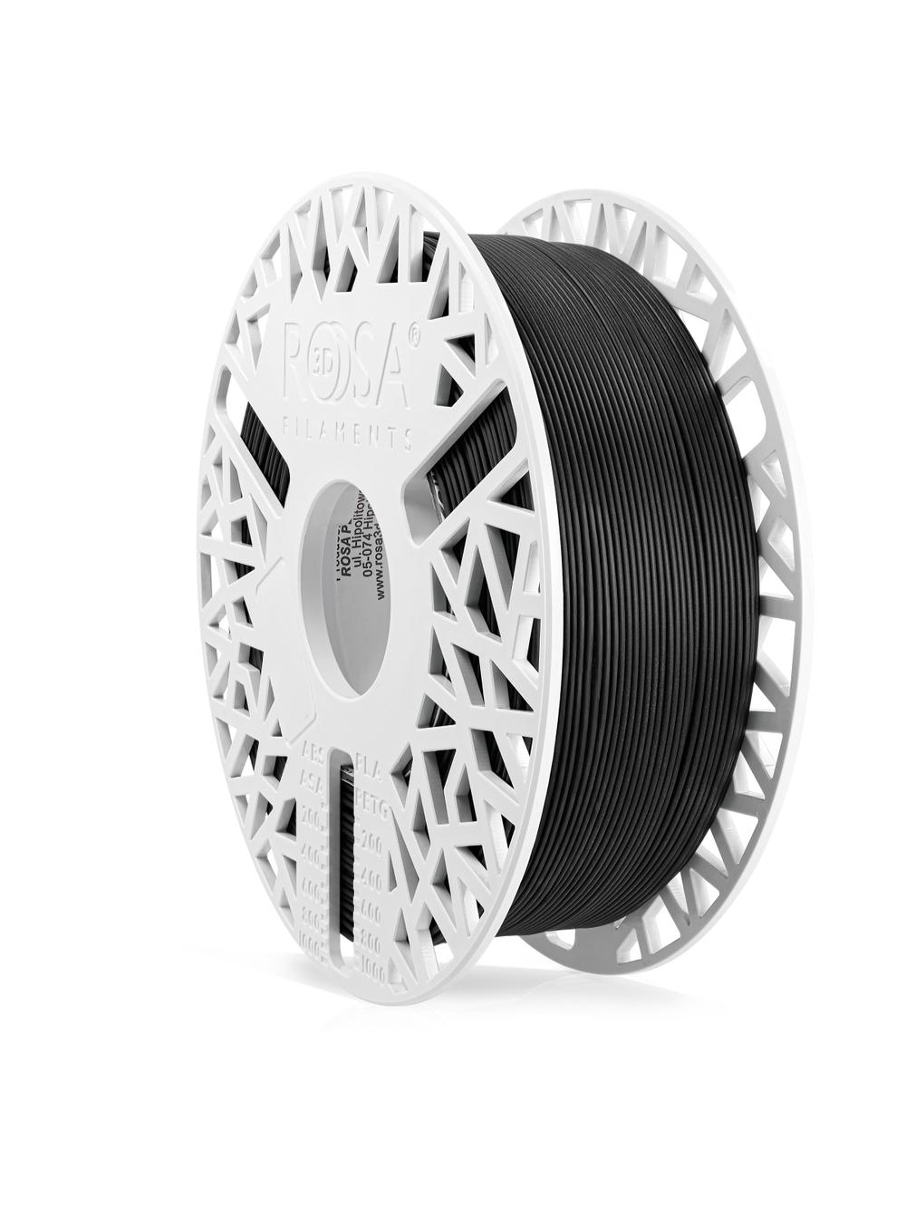 FILAMENT 3D PET-G + 30GF Black 1,75mm 1kg