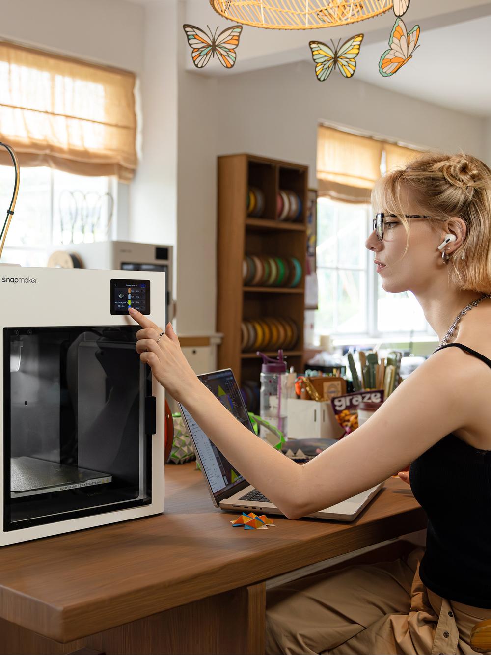 DRUKARKA 3D SNAPMAKER U1 (4 GŁOWICE)