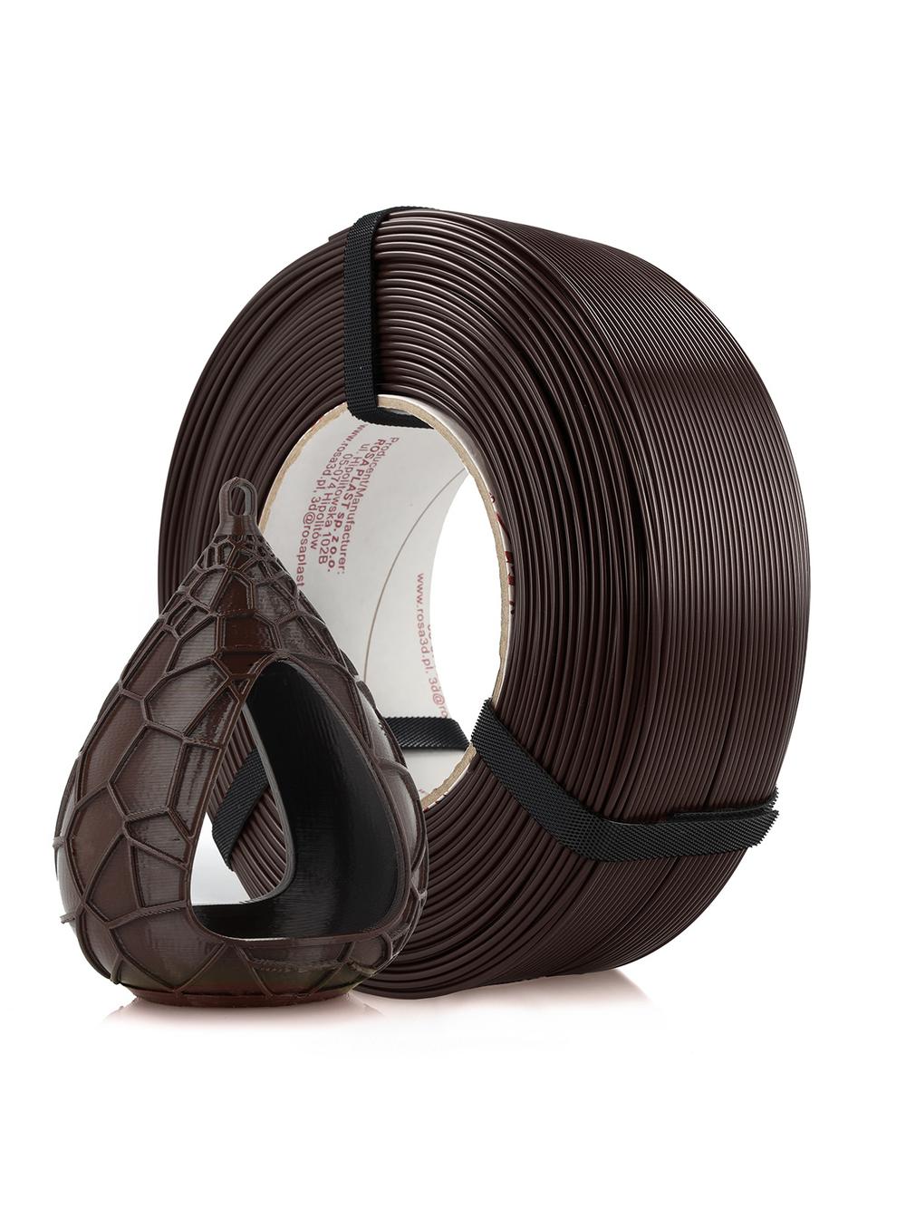 FILAMENT 3D ReFill PET-G Standard HS Chocolate Brown 1kg