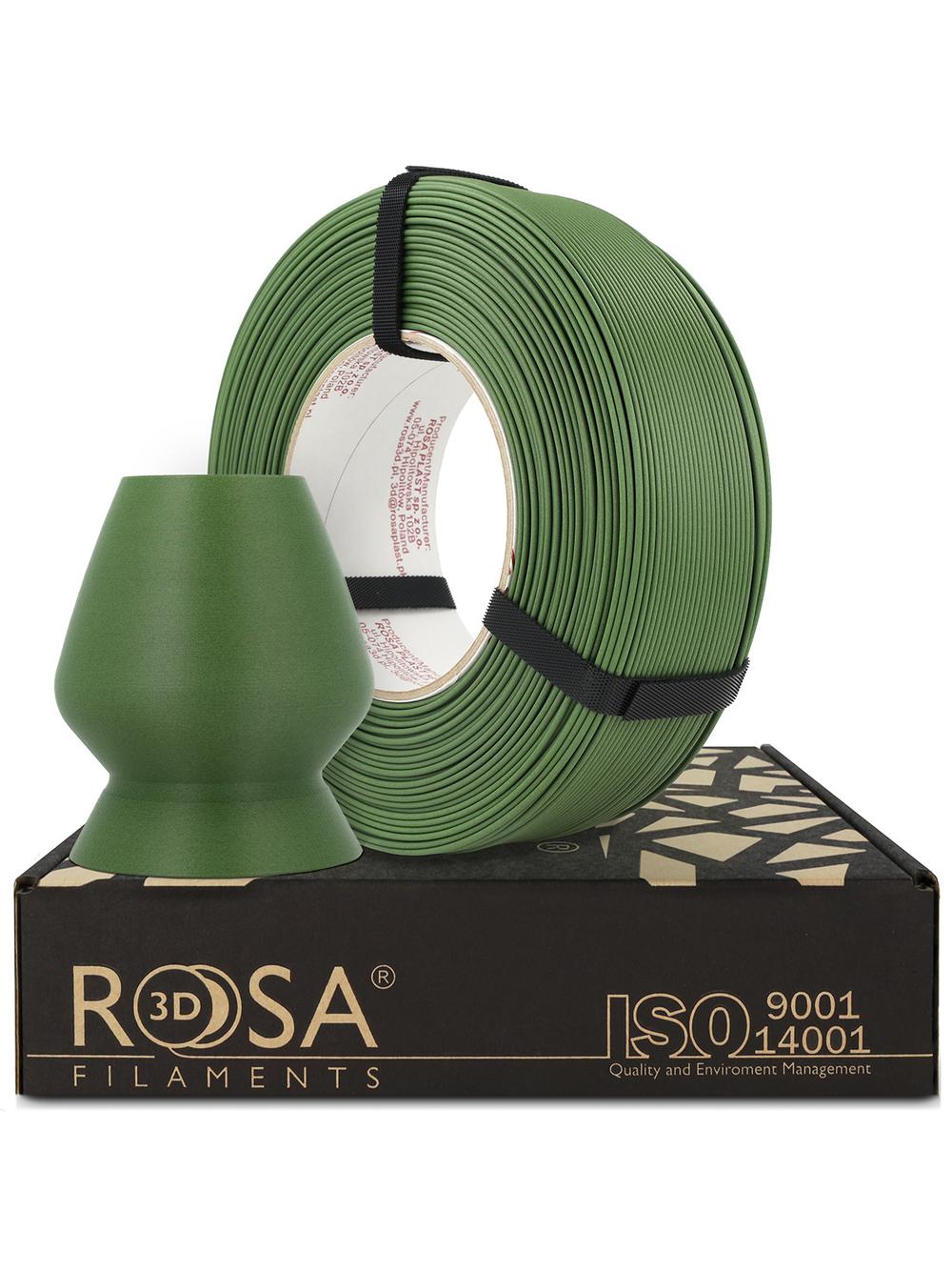 FILAMENT 3D ReFill PLA-CF Matt Matcha Green 1,75mm 1kg