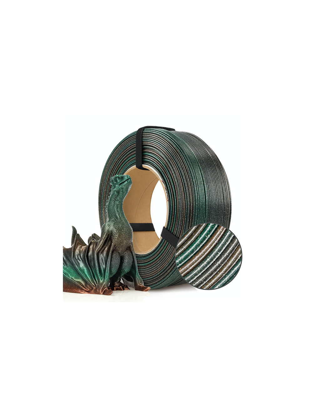 FILAMENT 3D ReFill PLA GALAXY Rainbow Terra 1,75mm 1kg