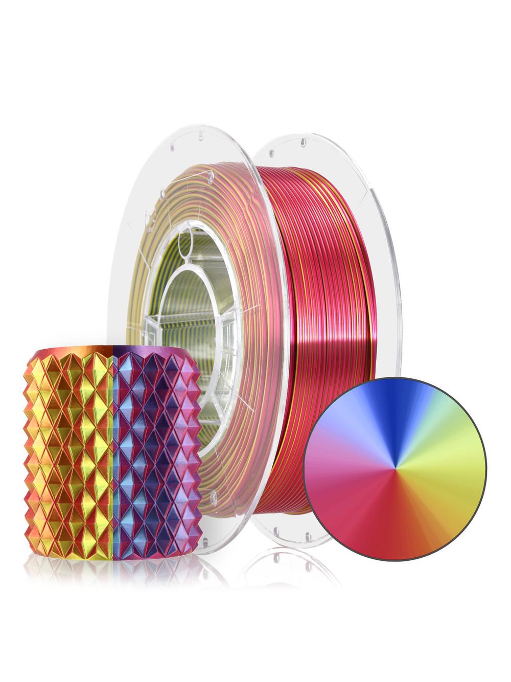 Filament 3D PLA Magic Silk Carnival 300g
