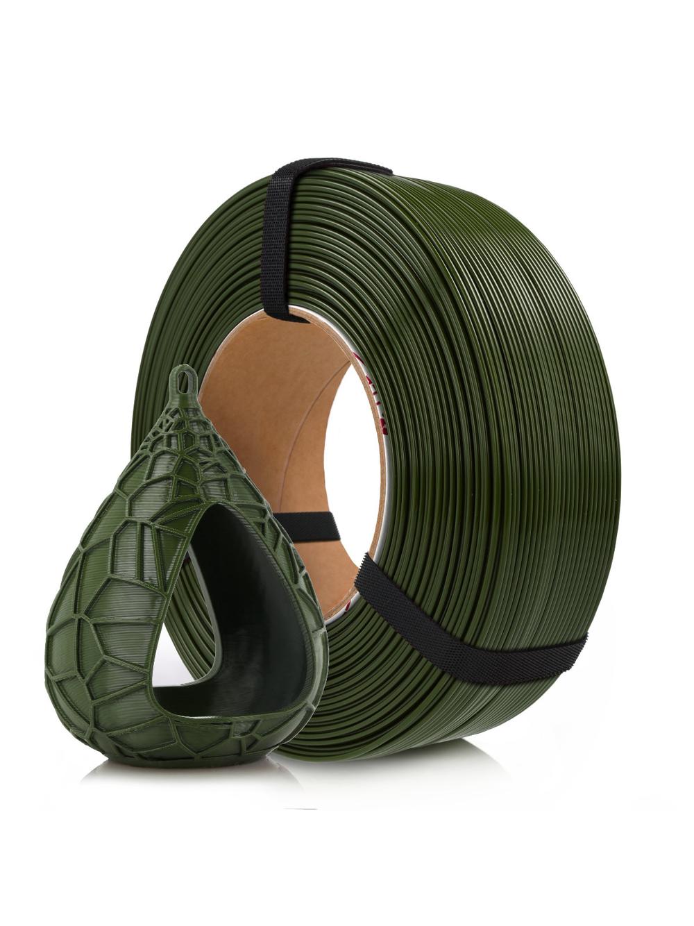 Filament 3D ReFill PET-G Standard HS Army Green