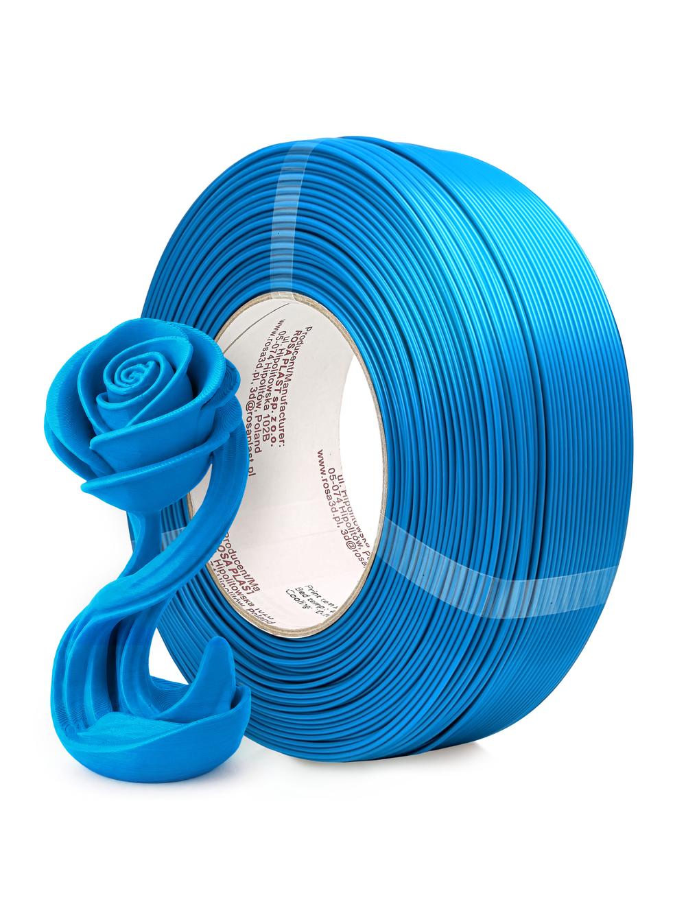 FILAMENT 3D ReFill PLA Starter Capri Blue Satin (Refill 1kg / 1.75mm)