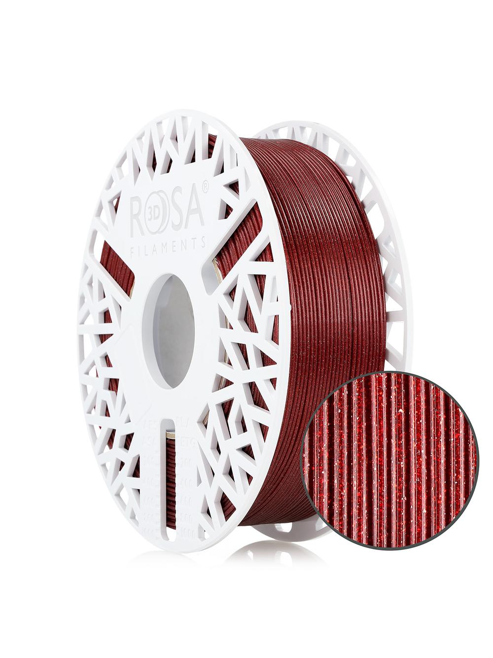 Filament 3D PET-G Galaxy HS Galaxy Red 1kg