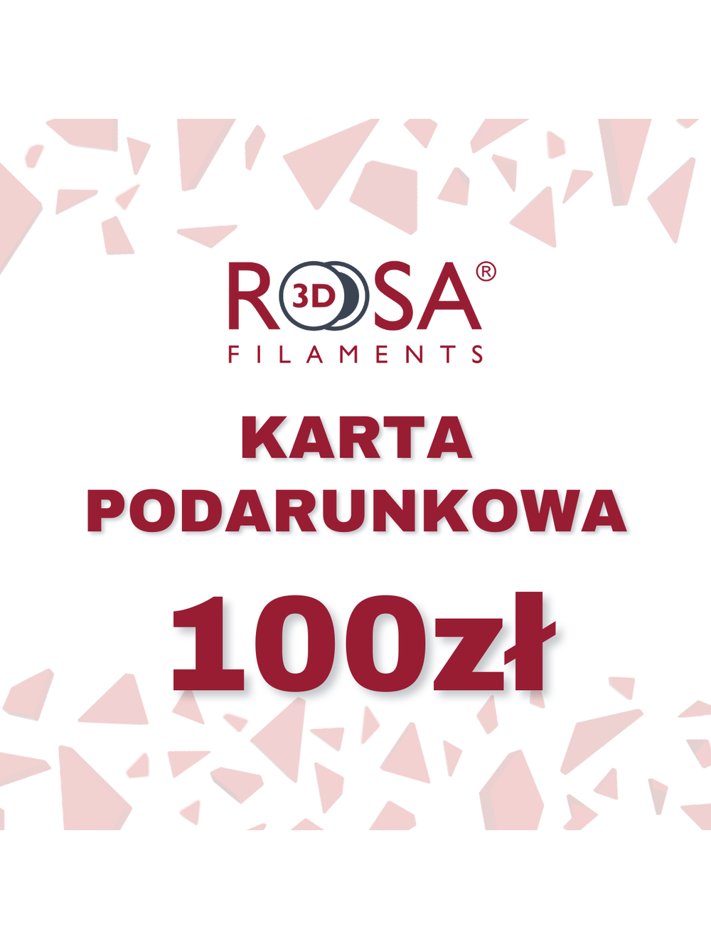 Karta Podarunkowa 100zł