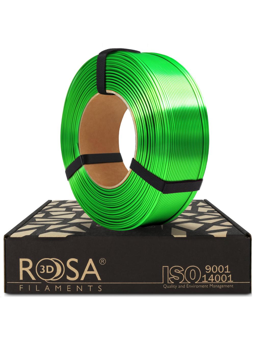 Filament 3D ReFill PLA-Silk Green