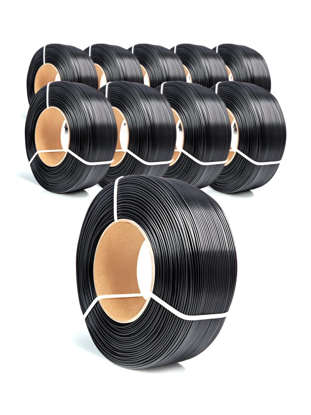 Filament 3D OneFil PETG Black 10 x Refill 1 kg