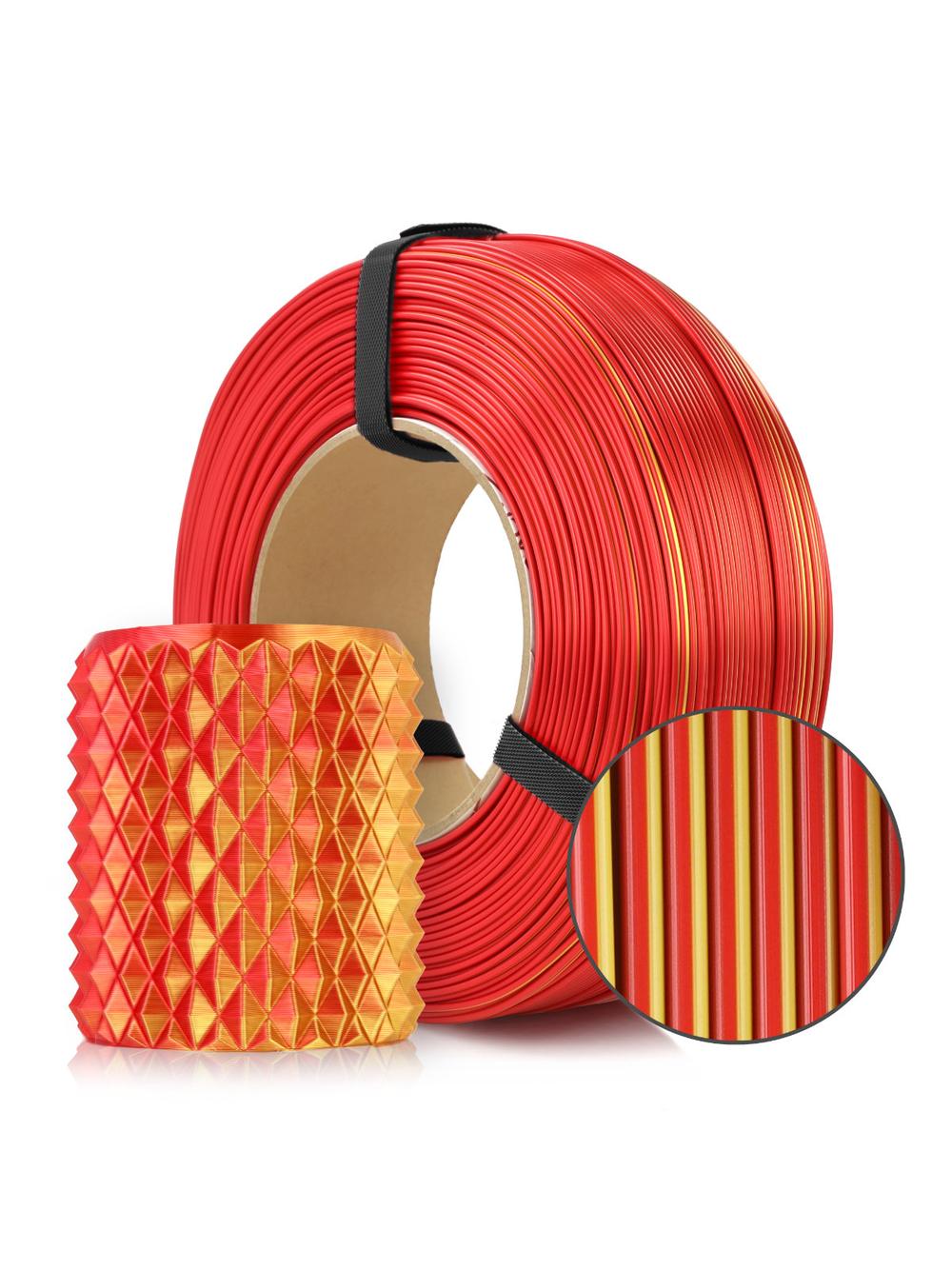 Filament 3D ReFill PLA Magic Silk Fire