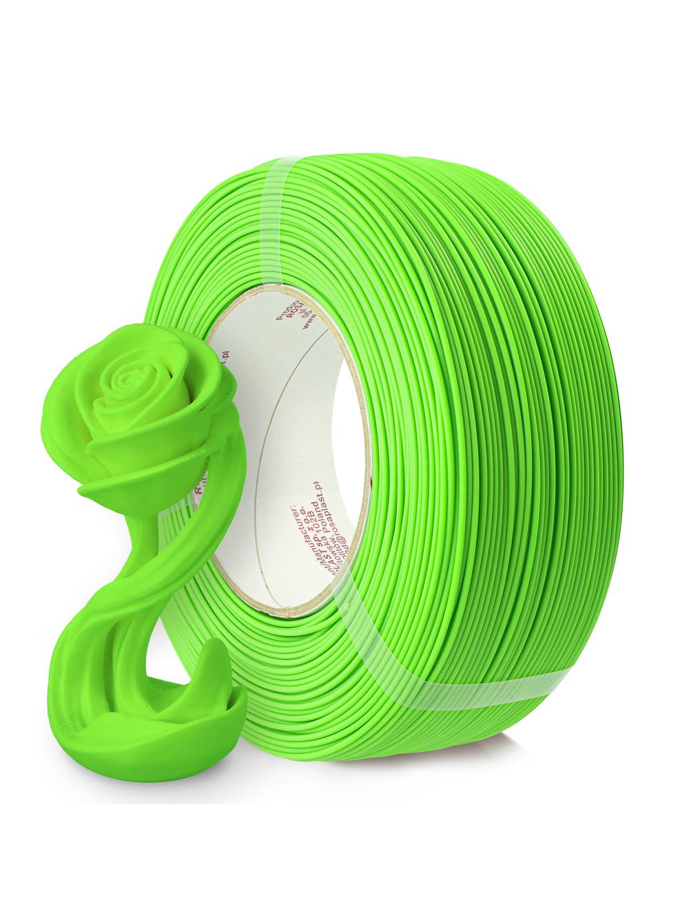 FILAMENT 3D ReFill PLA Starter Lime Green 1,75mm 1kg