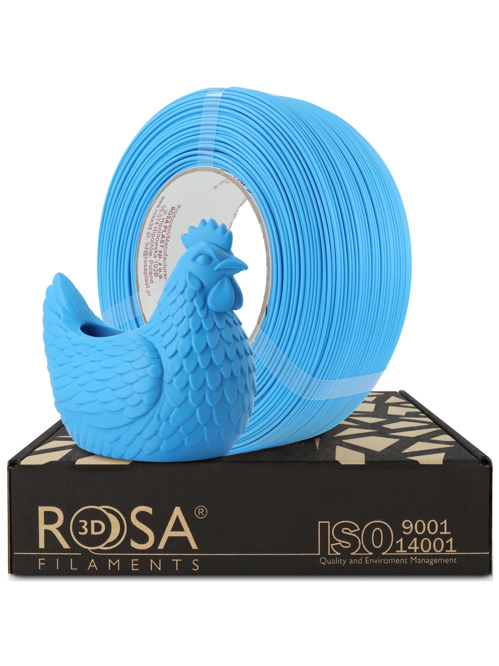 FILAMENT 3D ReFill PLA Speed Matt Clear Blue 1,75mm 1kg