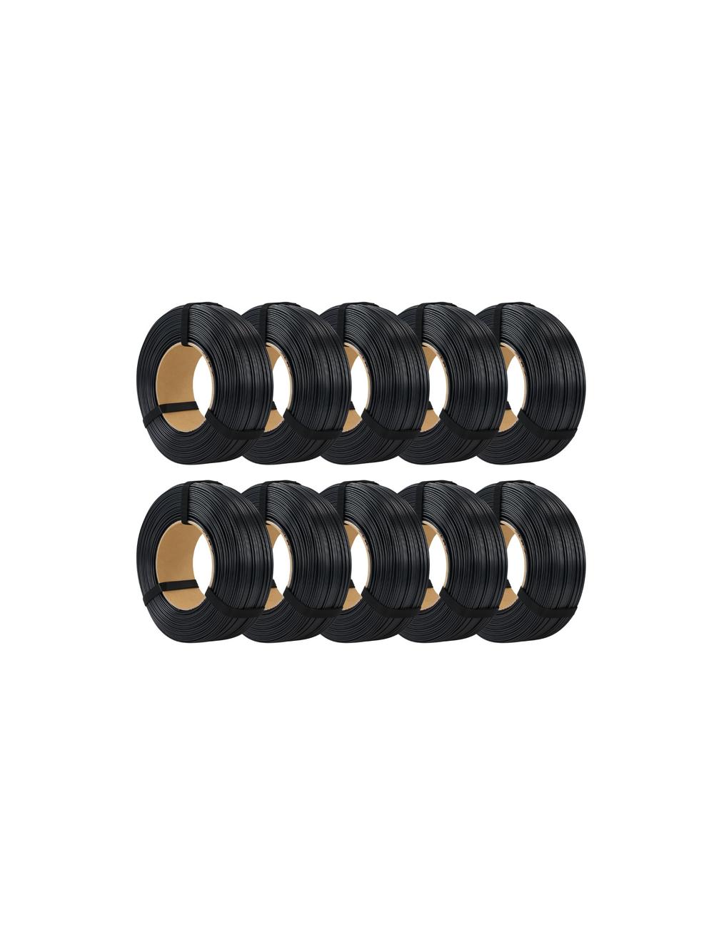 MEGAPACK 10x ReFill PET-G Standard Black 1kg Set