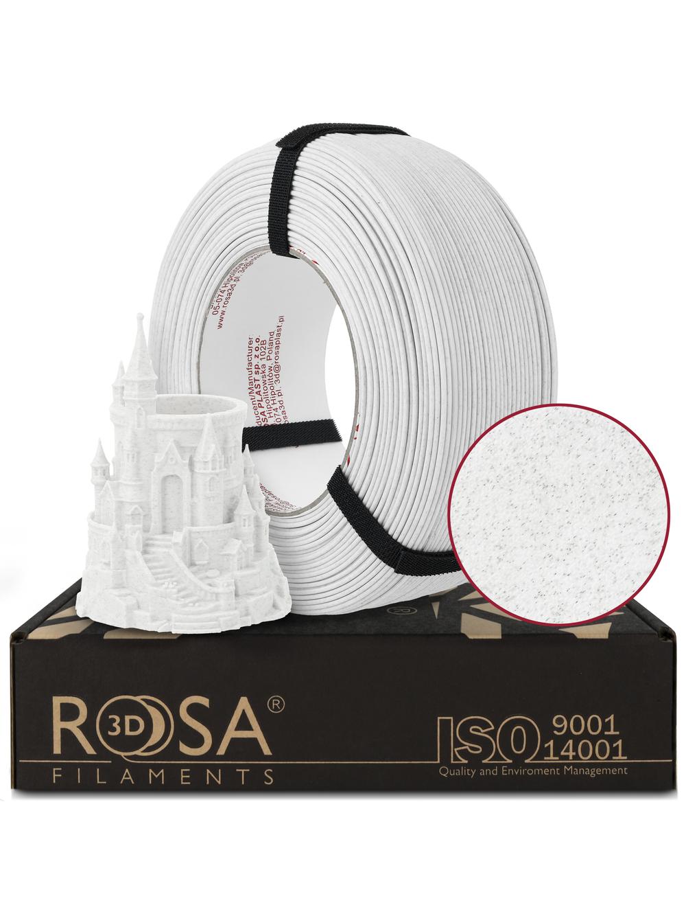 FILAMENT 3D ReFill PLA Speed Matt Marble Carrara (Refill 1kg / 1.75mm)