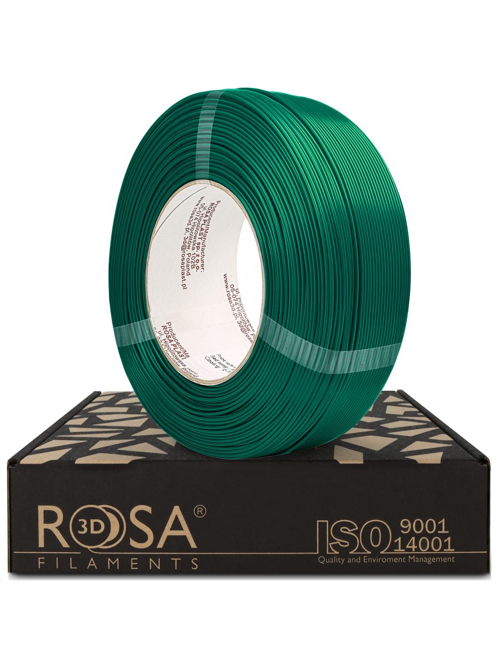 FILAMENT 3D ReFill PLA Starter Emerald Green Satin (Refill 1kg / 1.75mm)