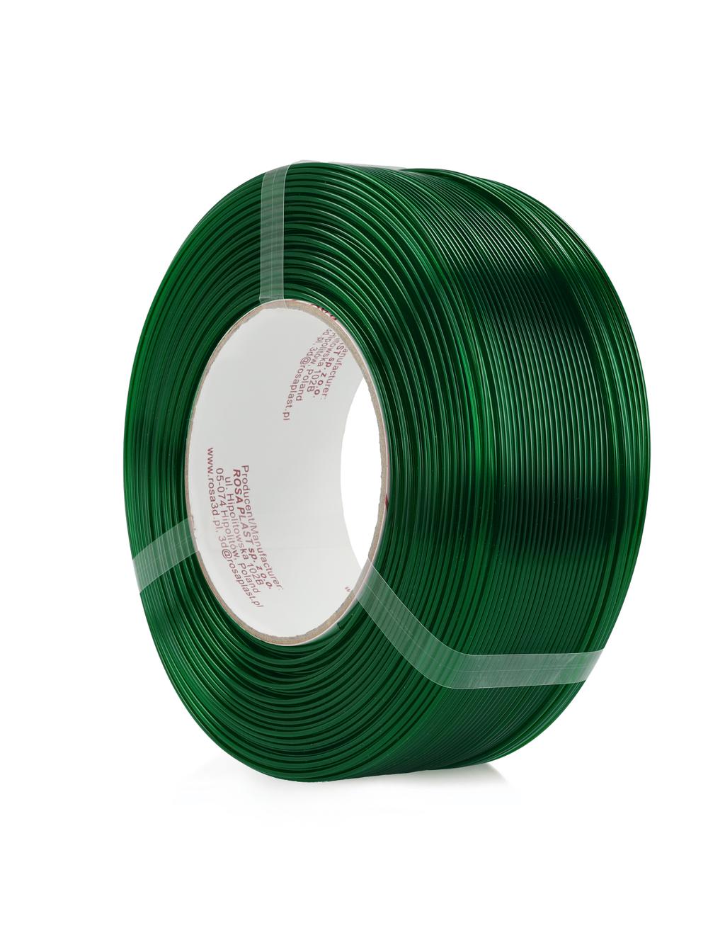 Filament 3D ReFill PET-G Standard HS Bottle Green Transparent
