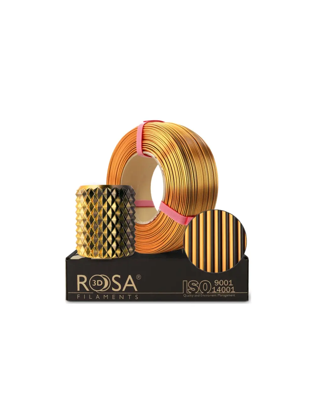 Filament 3D ReFill PLA Magic Silk Mistic Tiger