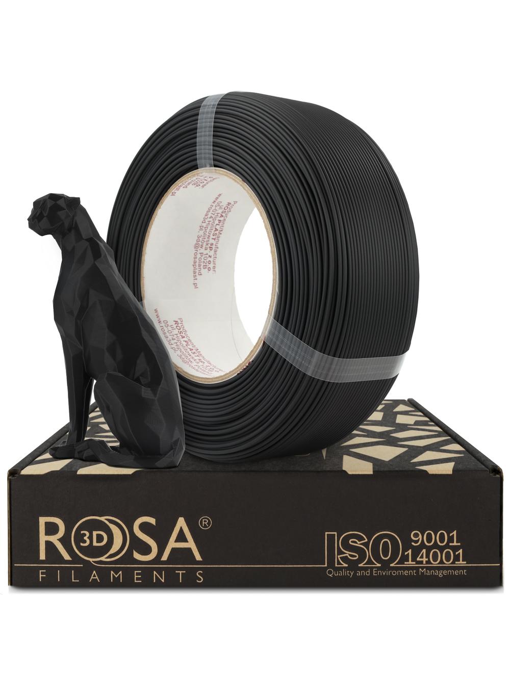 FILAMENT 3D ReFill PLA Speed Matt Black 1,75mm 1kg
