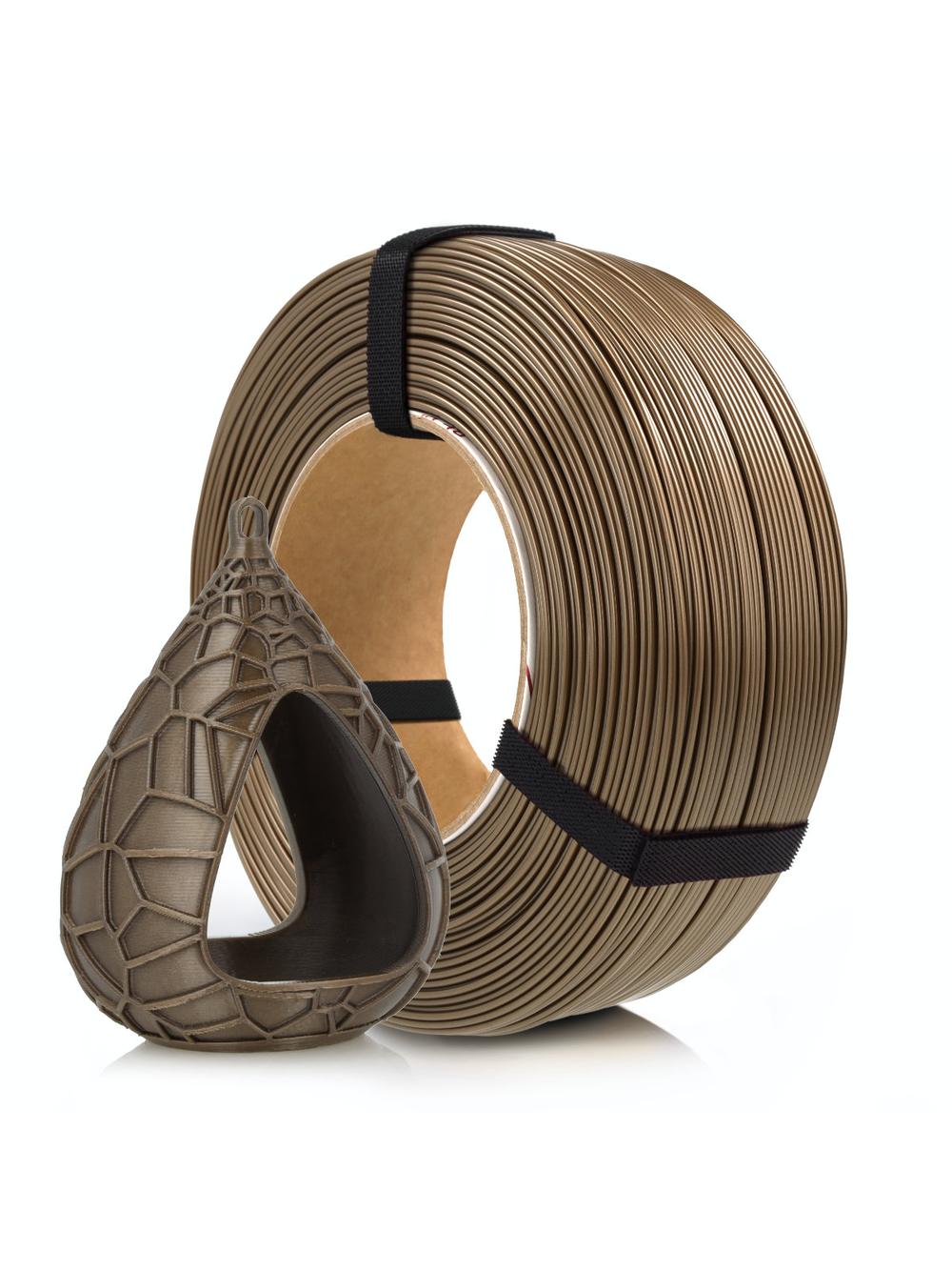 Filament 3D ReFill PET-G Standard HS Pearl Gold