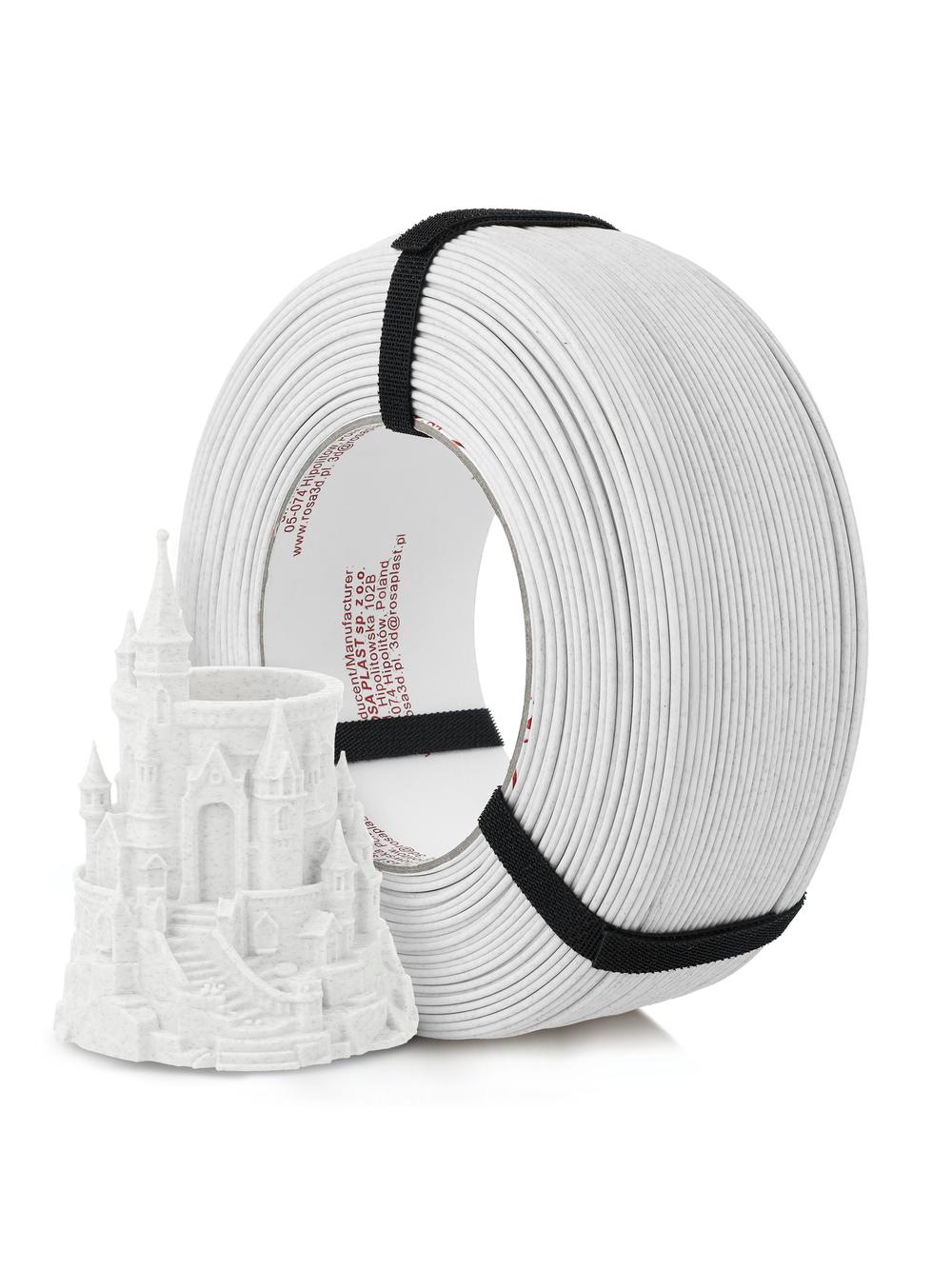 FILAMENT 3D ReFill PLA Speed Matt Marble Carrara (Refill 1kg / 1.75mm)