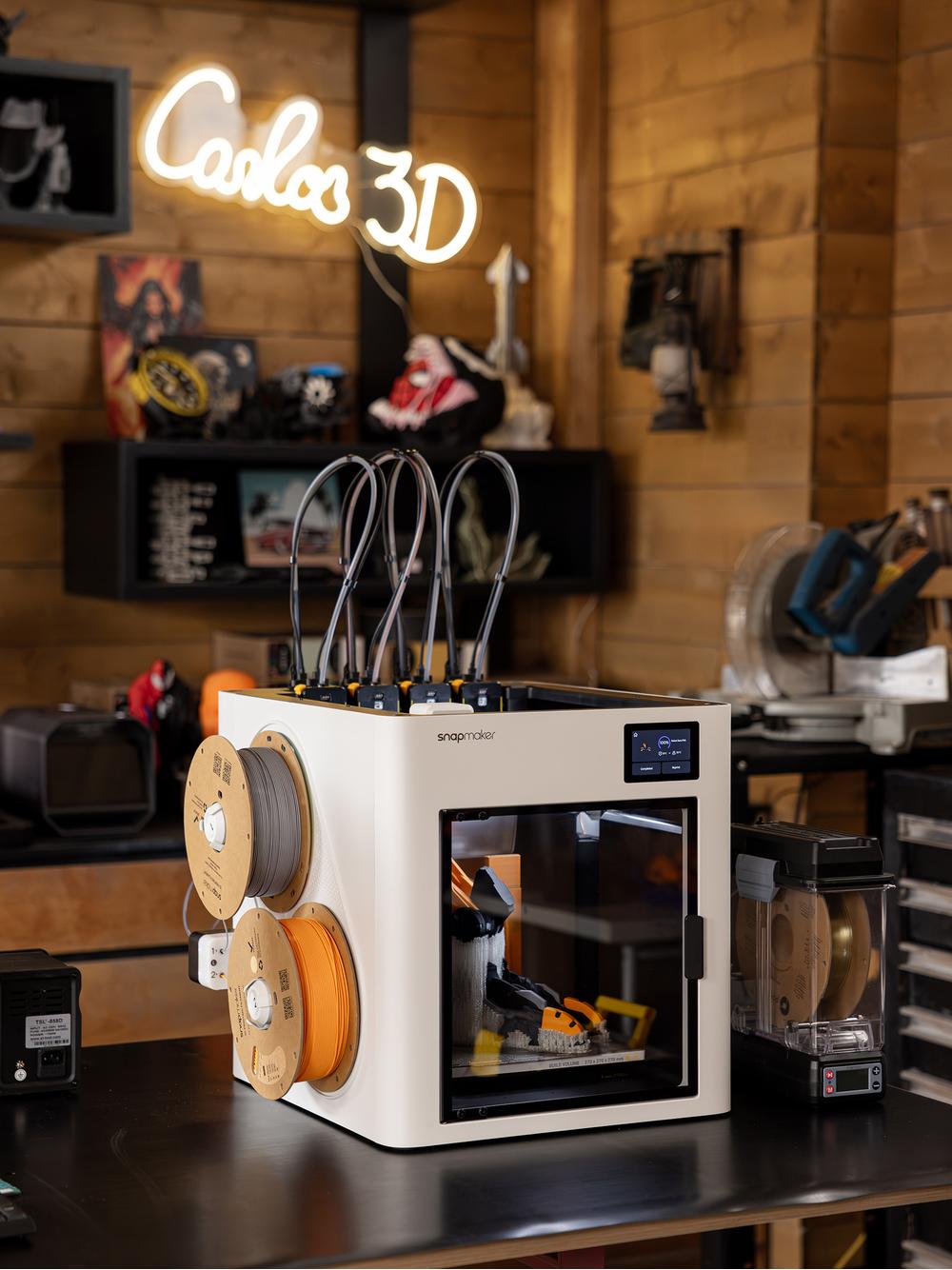 DRUKARKA 3D SNAPMAKER U1 (4 GŁOWICE)