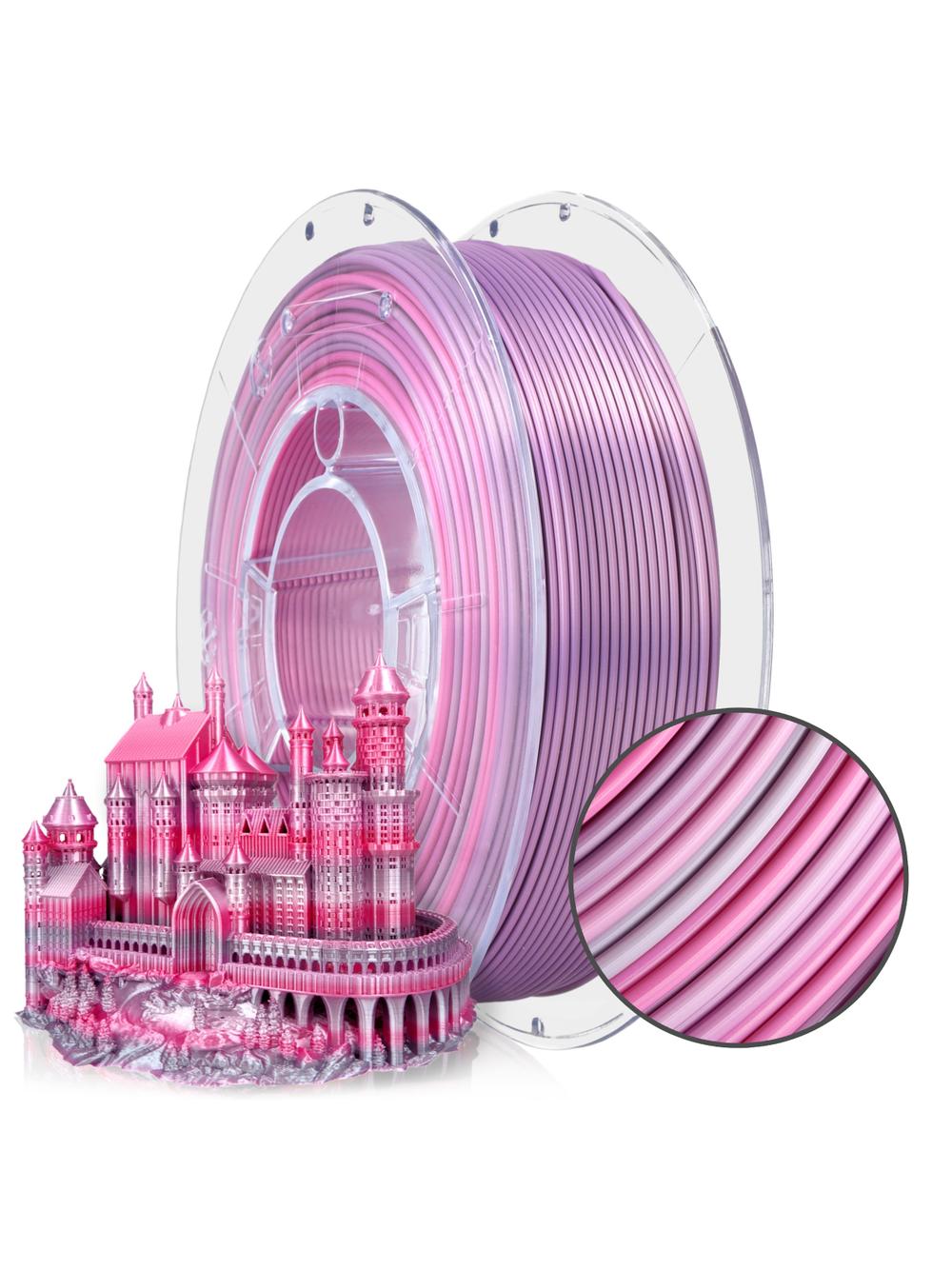 Filament 3D PLA Multicolour Silk Flower