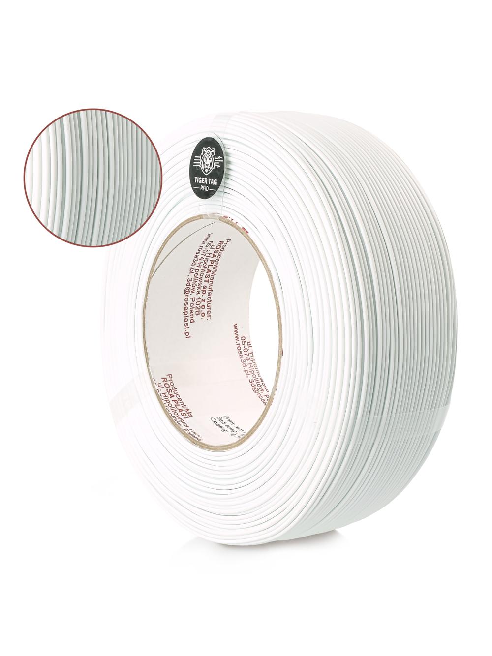 FILAMENT 3D ReFill PLA Starter OUTLET Biały / Zielonkawy (Refill 1kg / 1.75mm)