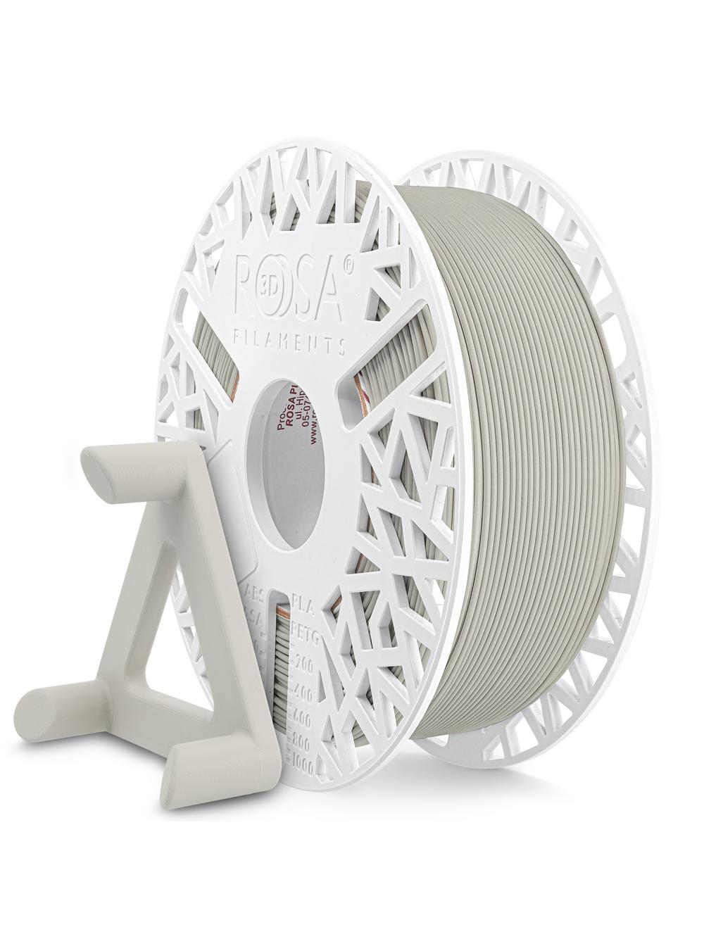FILAMENT 3D PET-G + 30GF Light Gray 1,75mm 1kg
