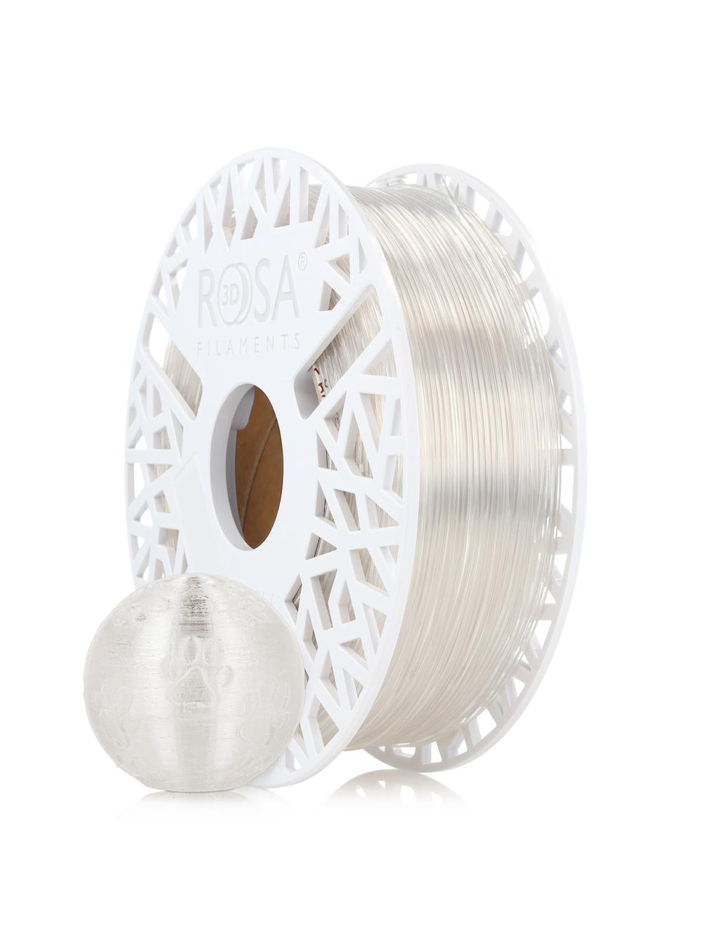 FILAMENT 3D ROSA-Flex 96A Transparent 1,75mm 1kg