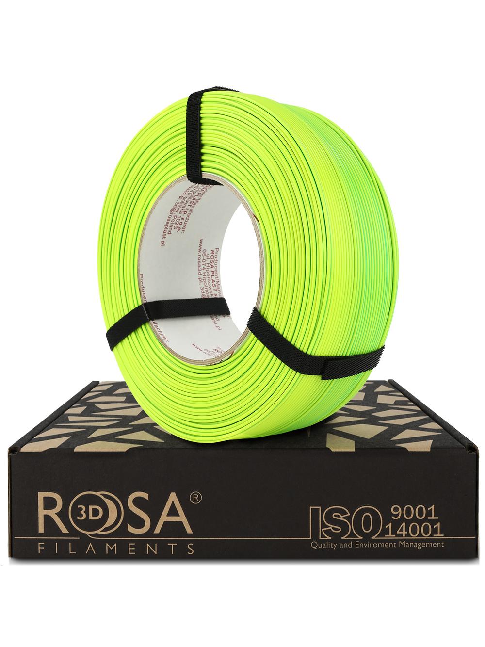FILAMENT 3D ReFill PLA Magic Neon Mojito (neon yellow + juicy green) 1kg