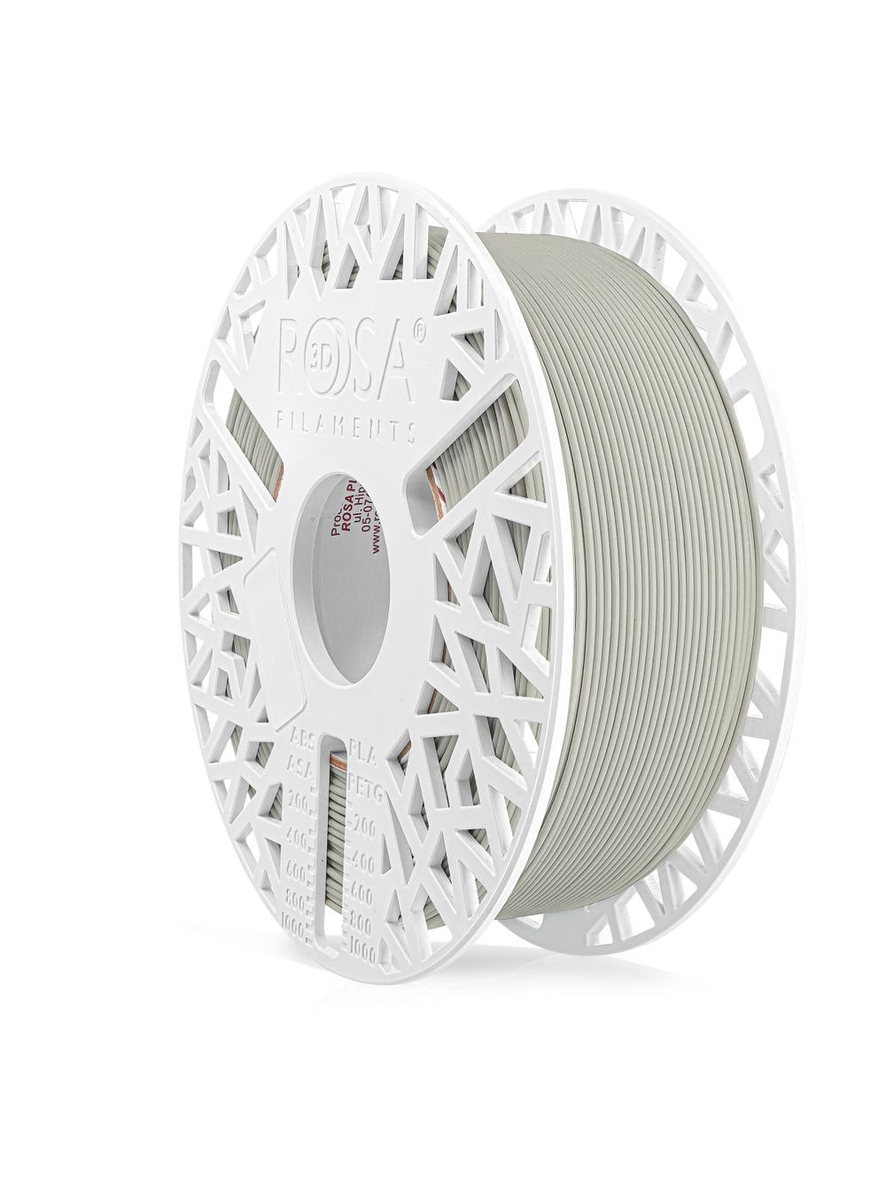 FILAMENT 3D PET-G + 30GF Light Gray 1,75mm 1kg