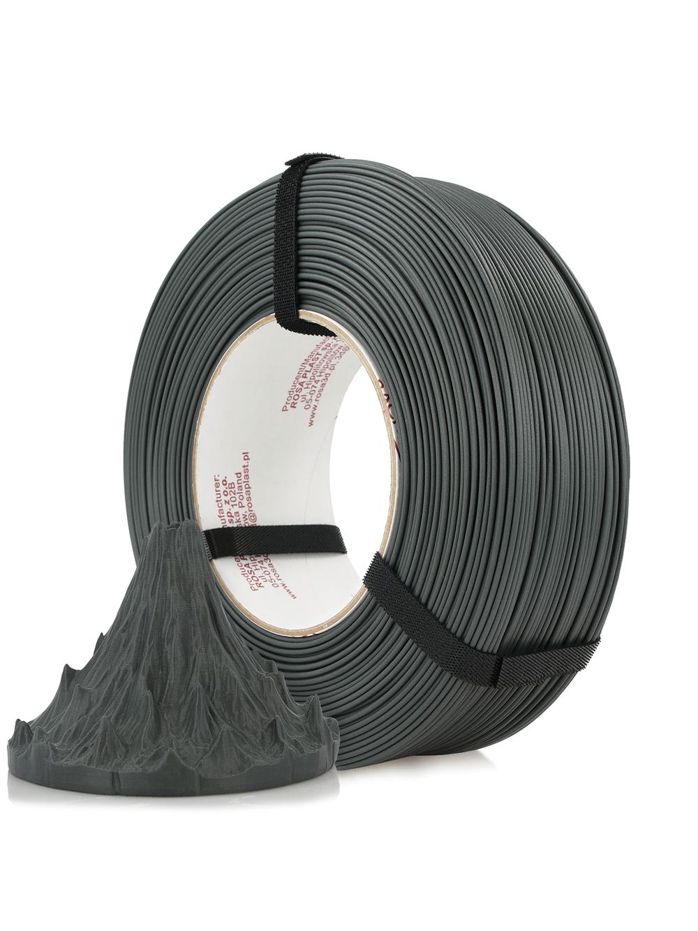 FILAMENT 3D ReFill PLA-CF Matt Lava Gray (Refill 1kg / 1.75mm)