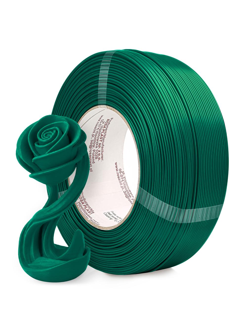 FILAMENT 3D ReFill PLA Starter Emerald Green Satin (Refill 1kg / 1.75mm)