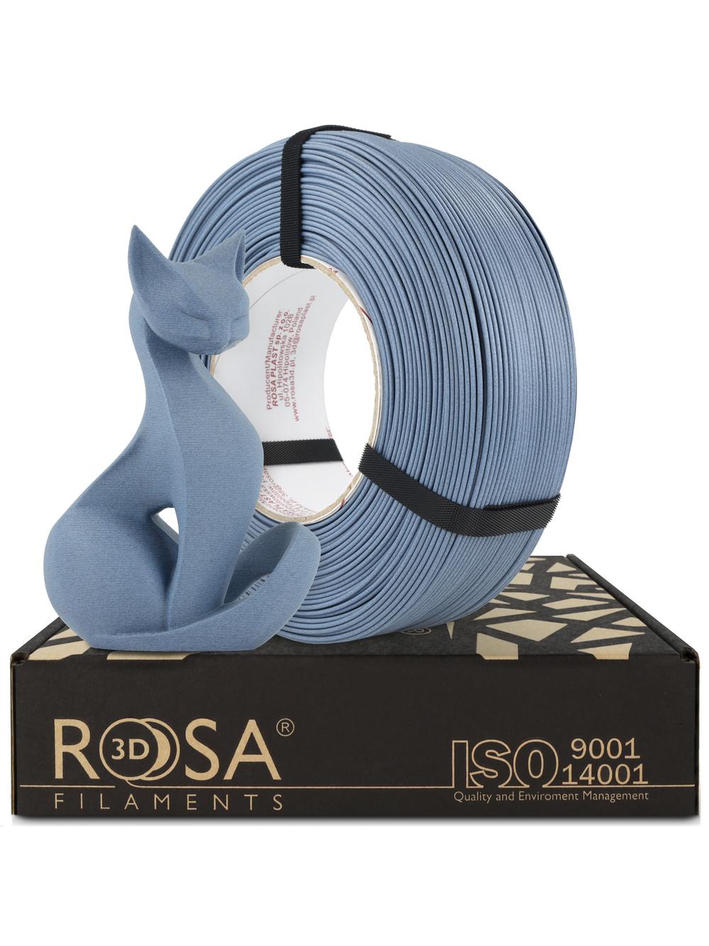 FILAMENT 3D ReFill PLA-CF Matt Blue Jeans 1,75mm 1kg