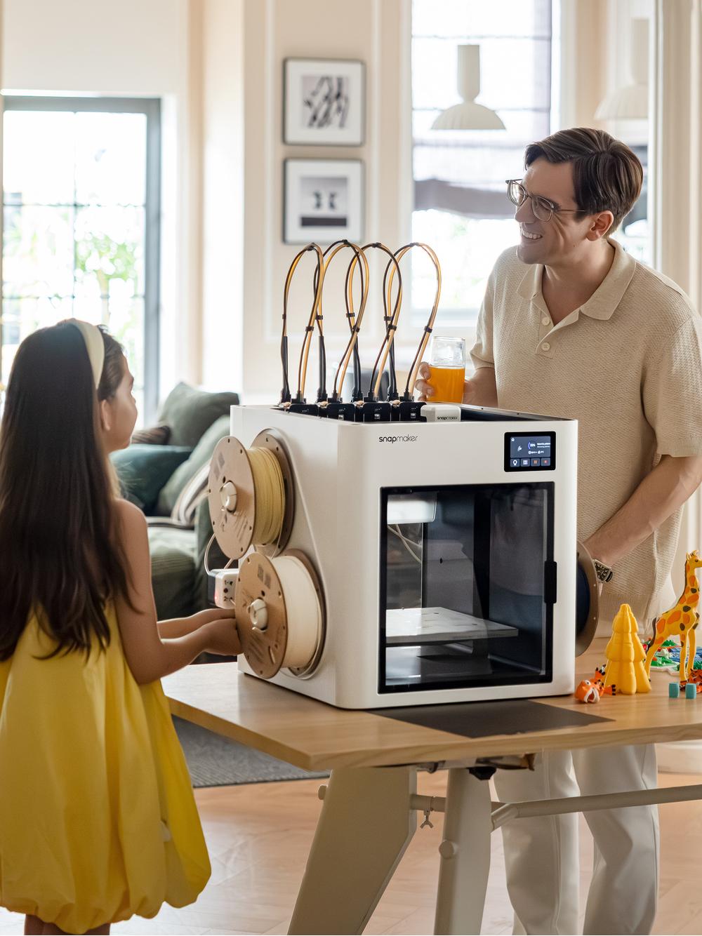 DRUKARKA 3D SNAPMAKER U1 (4 GŁOWICE)