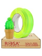 FILAMENT 3D ReFill PLA Magic Neon Mojito (neon yellow + juicy green) 0,5kg