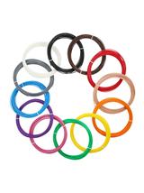 Filament 3D PLA Starter 12 basic colours x 10m