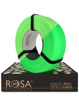 FILAMENT 3D ReFill PLA Starter Neon Green Glow in the Dark, UV Glow 1kg