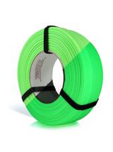 FILAMENT 3D ReFill PLA Starter Neon Green Glow in the Dark, UV Glow 1kg