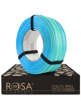 Filament 3D ReFill PLA Magic Neon Blue Lagoon (neon green + blue sky) 1kg
