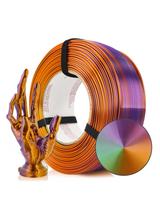 FILAMENT 3D ReFill PLA Magic Silk Cameleon (Orange-Violet-Green) 1kg